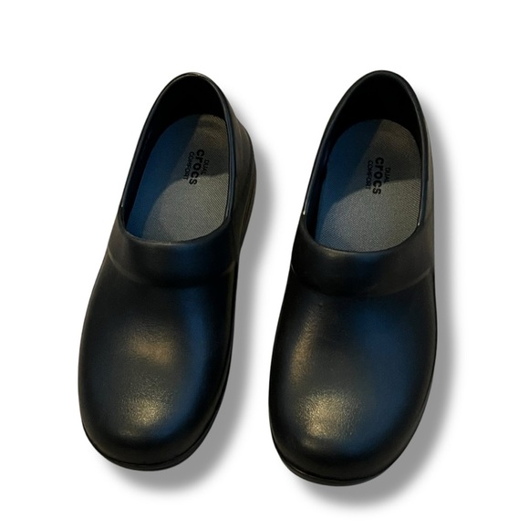 Crocs Work Clog Neria Pro II Slip on LiteRide Foam Closed Heel Toe Black W 9 - Picture 2 of 10